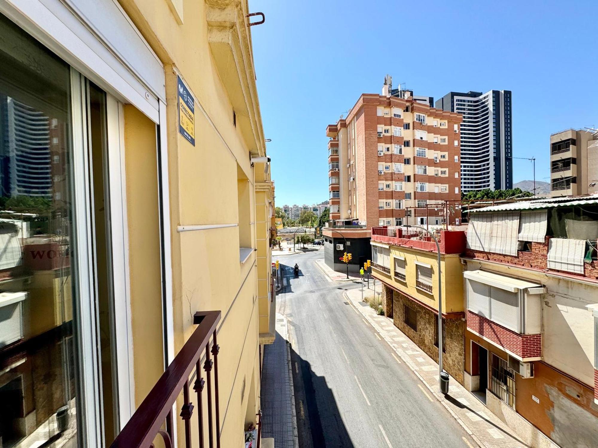 شقة Lujoso Piso Centro Aparcamiento Privado, Terraza & Ac مالقة المظهر الخارجي الصورة